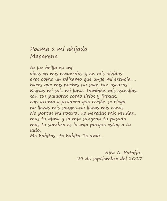 Poema a mi ahijada (2017)
