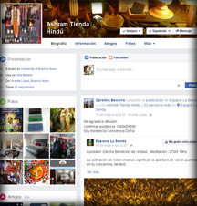 Tienda Hindú Ashram - Facebook - Lic. Rita Alejandra Patafio